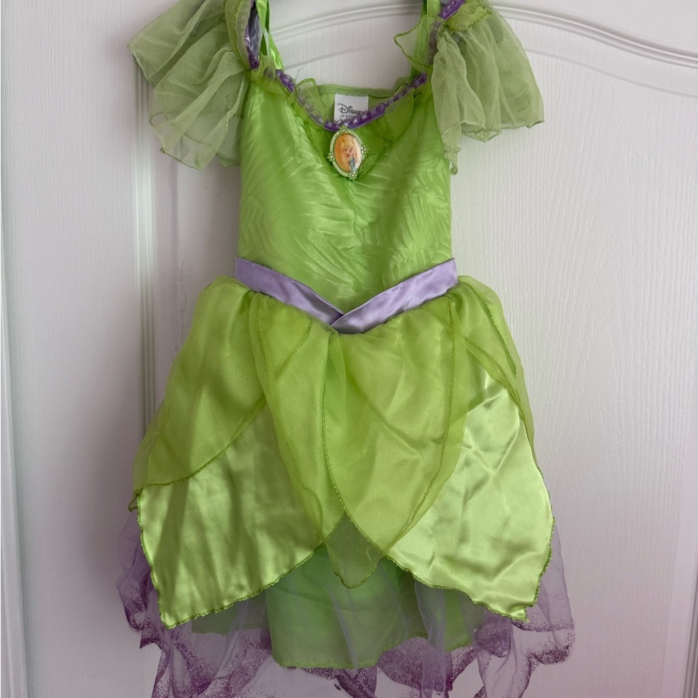 Disney Green and Purple Fairy Costume Dress